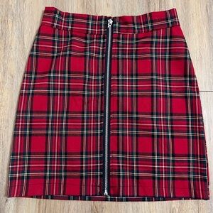 Plaid Skirt